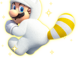 Mario tanuki bianco