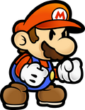 Mario (arrabbiato) Artwork - Paper Mario Il Portale Millenario