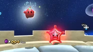 La Stella Rossa in Super Mario Galaxy.