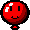 Palloncino piattaforma rosso sprite SMW2YI