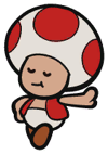 Toad innamorato dell'amore sprite PMTOK