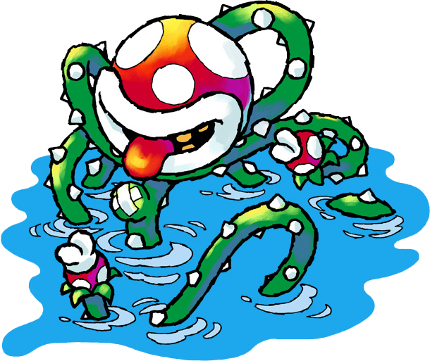 Piranha Ombelico, Mario Wiki