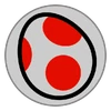 Emblema Yoshi rosso MKT