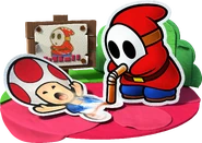 Tipo Timido cannucciato rosso