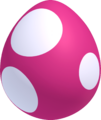 Pink baby yoshi egg