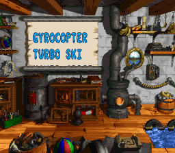 Il negozio di Funky sprite DKC3