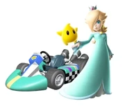 Artwork di Rosalinda in Mario Kart Wii