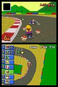 Il circuito come appare in Mario Kart DS