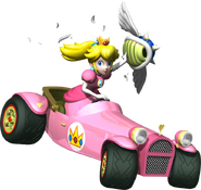 Artwork di Peach sul Turboreale