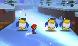 Mario e i Pinguastri in .