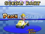 Peach sulla Principessa.