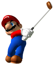 Mario Artwork - Mario Golf Toadstool Tour