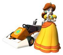 Daisy in kart