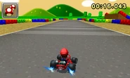 Il circuito come si vede in Mario Kart 7