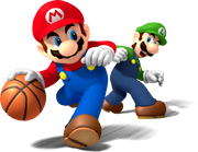 Mario Luigi Artwork - Mario Sports Mix.png