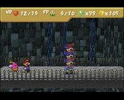 I Koopa Bros. mentre stanno per utilizzare il Super Spinning Attack