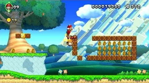 New_Super_Mario_Bros._U_--_Flying-Squirrel_Super_Play_in_Acorn_Plains_Way