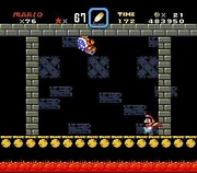  contro Roy in Super Mario World.