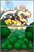 Mega Bowser In Mario & Luigi: Viaggio al Centro di Bowser