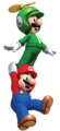 Mario attaccato a Luigi Elica