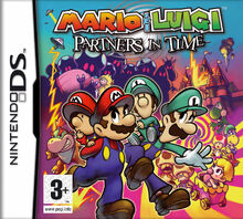 Mario & Luigi Fratelli nel Tempo - Boxart EUR