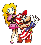 Toadstool e Mario