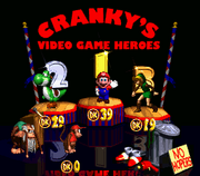 Supereroi dei Videogiochi di Cranky Screenshot - Donkey Kong Counrty 2 Diddy's Kong Quest