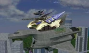 Il Landmaster in Super Smash Bros. per Nintendo 3DS