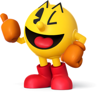 Pac-Man Artwork - Super Smash Bros. per Nintendo 3DS e Wii U.png