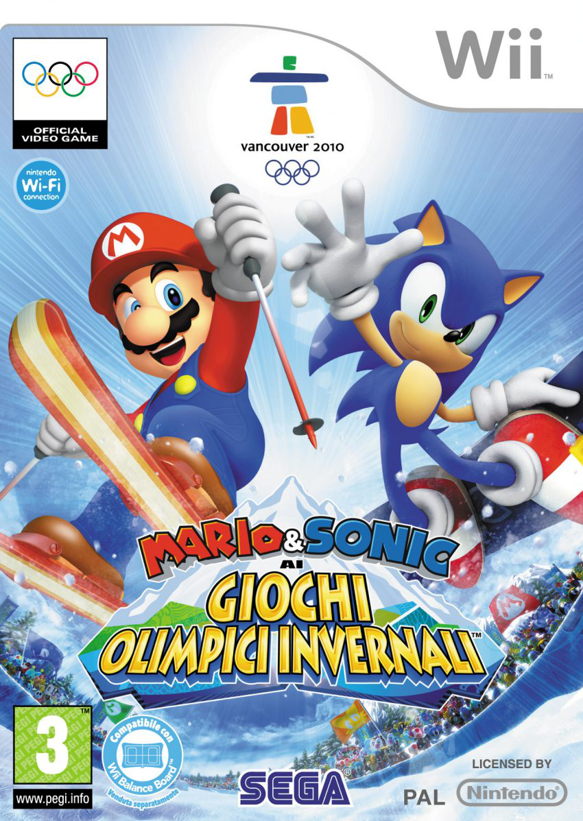 Mario & Sonic ai Giochi Olimpici Invernali, Mario Wiki