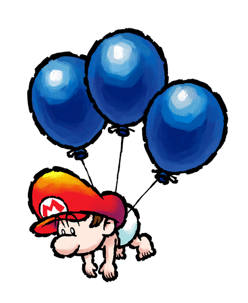 Totem palloncino Super Mario Bros