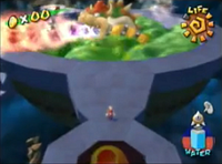 Mega Bowser in Super Mario Sunshine