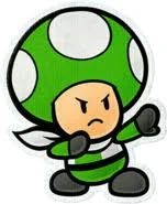 Il Toad Verde capo della Truppa Verde della Rescue V