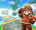 Icona della versione R con Mario (aviatore)