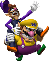 Wario Waluigi Artwork - Mario Party 7.png