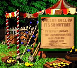 Il show di Swanky sprite DKC3