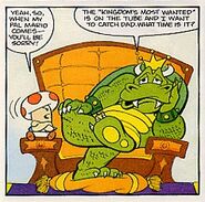 Bowser cita suo padre