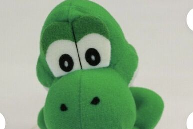 1997 BD&A Yoshi's Story Yellow Yoshi | Super Mario Plushes