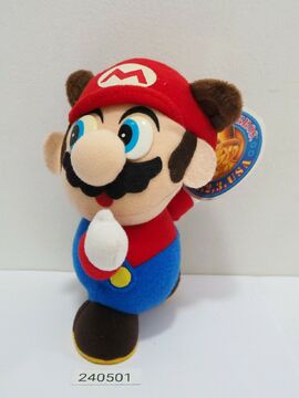 Raccoon mario plush sales