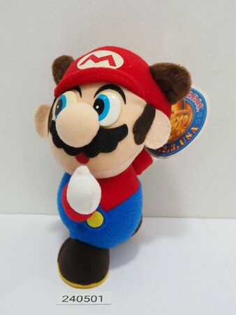 Raccoon mario plush hotsell