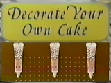 Decorate Your Own Cake