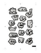 The assets of Tofu Boy (Super Meat Boy Forever).