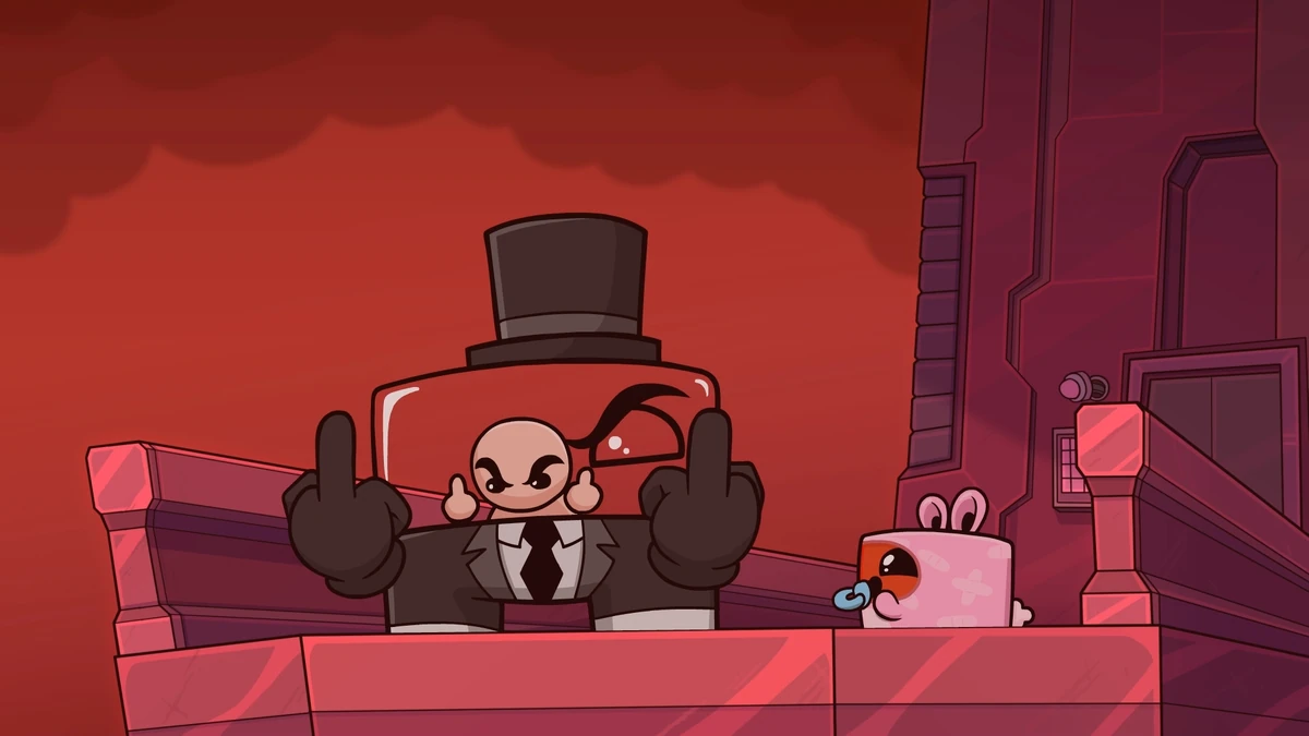 The finger Super Meat Boy Wiki Fandom