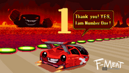 F-Meat's unlocked screen.