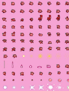 The assets of Mega Bandage (Warp Zone).