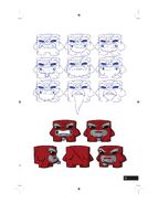 The concept designs of Meat Ninja in Super Meat Boy Forever.