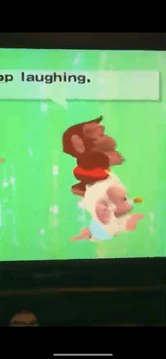 Baby doing the magical chant