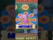 MeeMee blowing a kiss