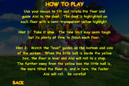 The "How to Play" screen