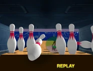 Level 1 of Monkey Bowling 2 Special Mode